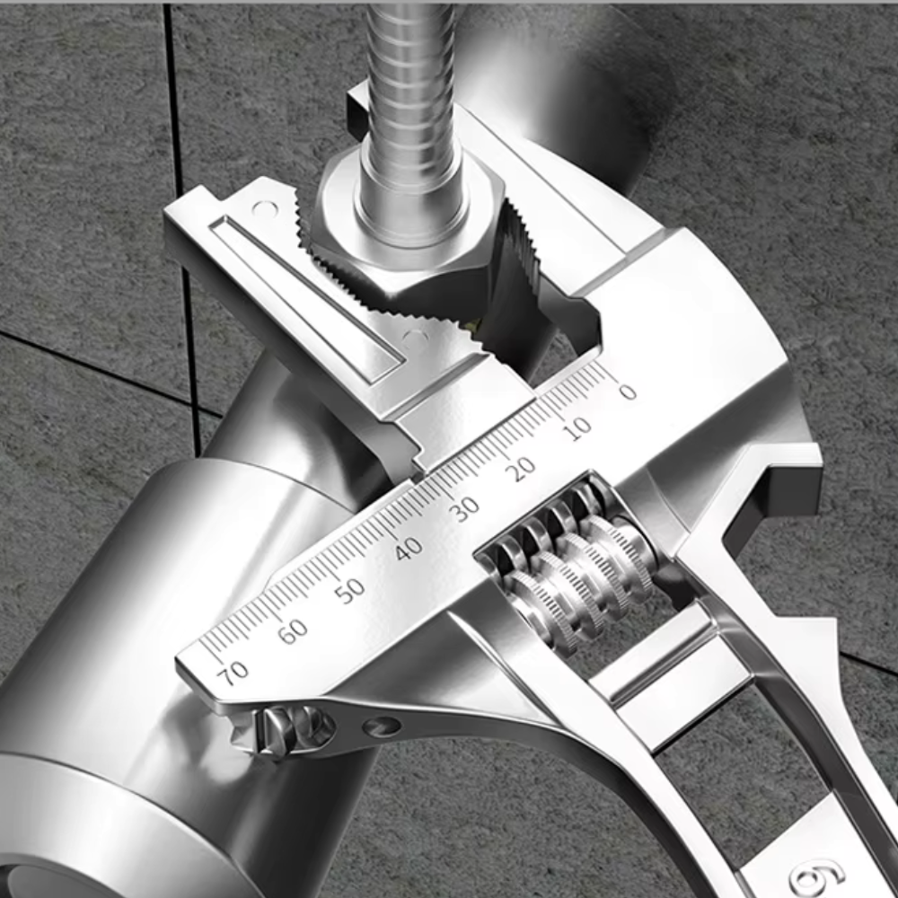 Chave Ajustável Universal de Grande Abertura 6–68mm – Multiuso para Reparos Domésticos e Tubos