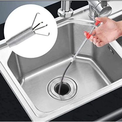 Desentupidor com Garra Flexível para Ralo e Pia - Compre 1 Leve 2